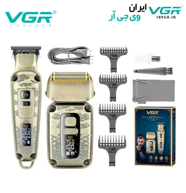 ماشین اصلاح دو قلو وی جی آر مدل V-641